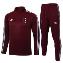 2025126 AA Jujube red Half Pull Tracksuit (半拉链) #B2540