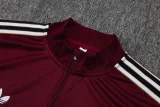 2025126 AA Jujube red Half Pull Tracksuit (半拉链) #B2540