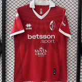 2025/26 Bari Away Red Fans Soccer Jersey 巴里