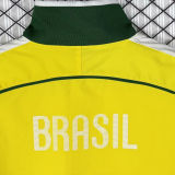 2010/2011 Brazil Home Yellow Retro Windbreaker