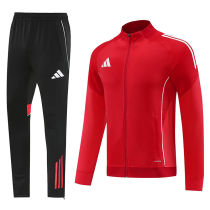 2026 Ad~ Red Jacket Tracksuit