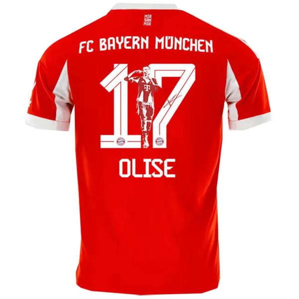 OLISE #17 BFC 1:1 Quality Home Special Edition Font Fans Jersey 2025/26 特别版字体