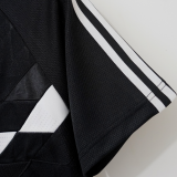1988/1990 Germany Away Black Retro Soccer Jersey