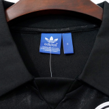 1988/1990 Germany Away Black Retro Soccer Jersey