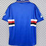 2003/2004 Sampdoria Home Retro Soccer Jersey
