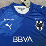 2025/26 Monterrey Third Blue Fans Soccer Jersey
