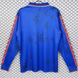 1998/1999 Getafe Home Blue Retro Long Sleeve Soccer Jersey
