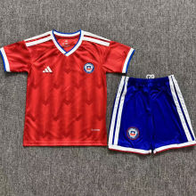 2026/27 Chile Home Red Kids Soccer Jersey