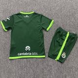 2025/26 Racing Santander Green Kids Soccer Jersey 桑坦德竞技
