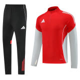 2026 Ad~ Red Sweater Tracksuit