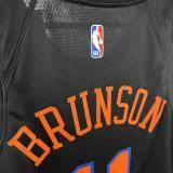 2026 NY Knicks BRUNSON #11 Black NBA Jersey