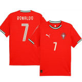 2025/26 Portugal Home Kids Long Sleeve Soccer Jersey 长袖童装