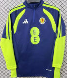2026 Scotland Dark Blue And Green Training Sweater