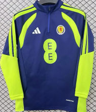 2026 Scotland Dark Blue And Green Training Sweater