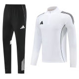 2026 Ad~ White Sweater Tracksuit