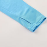 2026 AD Blue Sweater Tracksuit