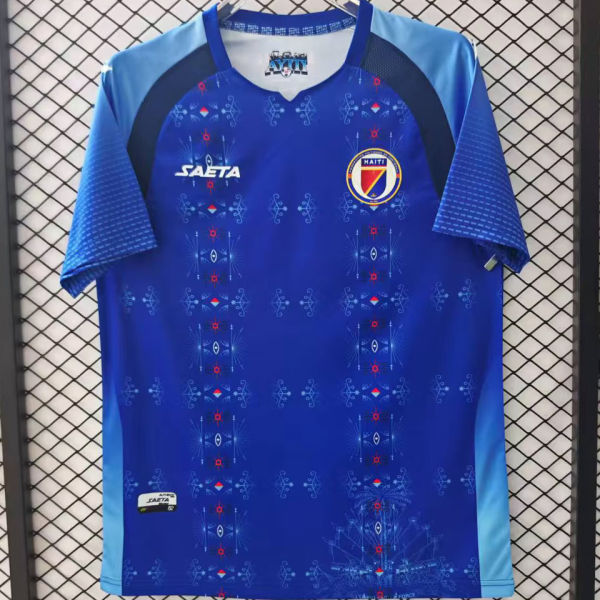 2026/27 Haiti Home Blue Fans Soccer Jersey 海地