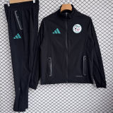 2026 Algeria Black Windbreaker Jacket  （A Set）