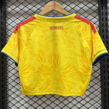 2026/27 Colombia Home Yellow Women Soccer Jersey