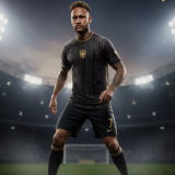 2026 Brazil Special Edition Black Fans Soccer Jersey