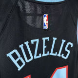 2026 Bulls BUZELIS #14 Black NBA Jerseys