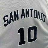 2026 Spurs DEROZAN #10 Grey NBA Jerseys