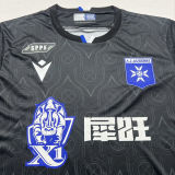 2025/26 AJ Auxerre Away Black Fans Soccer Jersey
