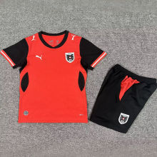 2026/27 Austria Hoem Red Kids Soccer Jersey