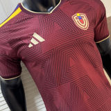 2026/27 Venezuela Home Red Player Version Soccer Jersey
