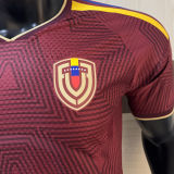 2026/27 Venezuela Home Red Player Version Soccer Jersey