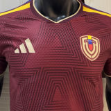 2026/27 Venezuela Home Red Player Version Soccer Jersey