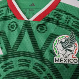 2026/27 Mexico Home Green Player Version Kids Soccer Jersey 球员版童装