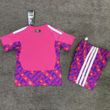 2026/27 Mexico Red Goalkeeper kids Soccer Jersey
