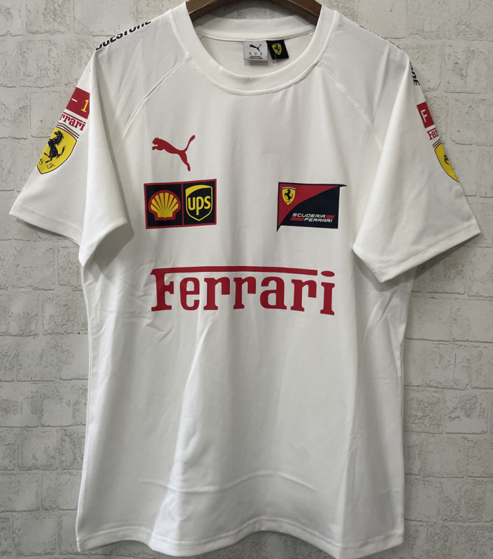 2026 Ferrari White F1 Team T-Shirt