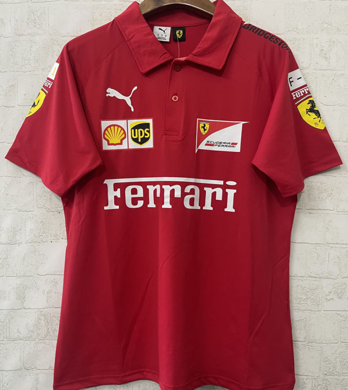 2026 Ferrari Red F1 POLO Team T-Shirt