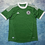 2012 Germany Away Green Retro Soccer Jersey