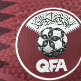 2026/27 Qatar Home Red Player Version Soccer Jersey