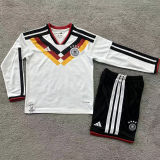 2026/27 Germany Home White  Kids Long Sleeve Soccer Jersey长袖童装