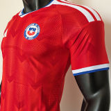 2026/27 Chile Home Red Player Version Soccer Jersey