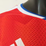 2026/27 Chile Home Red Player Version Soccer Jersey