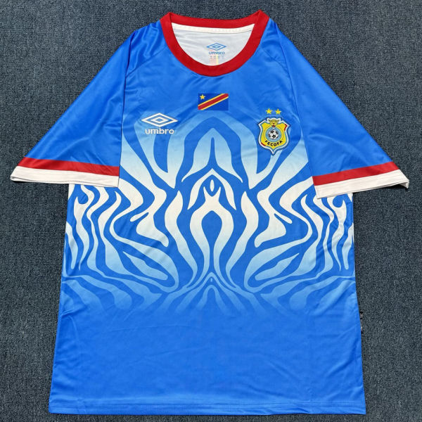 2026/27 Congo DR Home Blue Fans Soccer Jersey 民主刚果