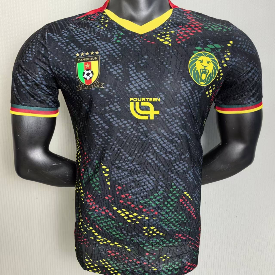 2026/27 Camerún Tercera Black Versión Jugador