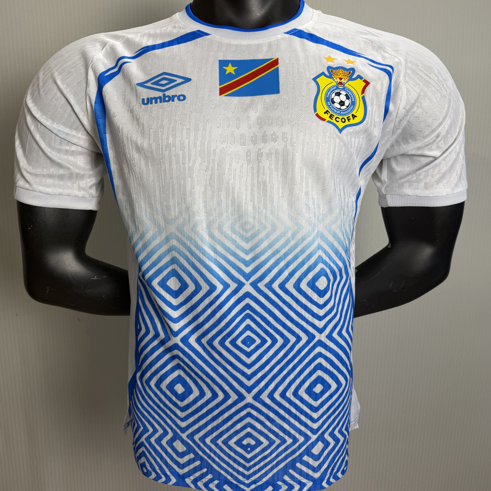 2026/27 Congo Visitante White Versión Jugador