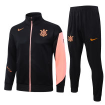 2026/27 Corinthians Black Jacket Tracksuit