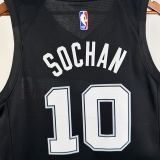 2026/27 Spurs DEROZAN #10 Black City version NBA Jerseys