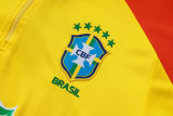 2026/27 Brazil Yellow Sweater Tracksuit