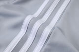 2026/27 RM Grey White Kids Jacket Tracksuit