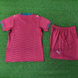2026/27 Portugal Home Red Player Version Kids Jersey 球员版童装