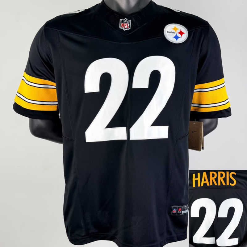 HARRIS #22 Men's Pittsburgh Steelers NFL Jersey
