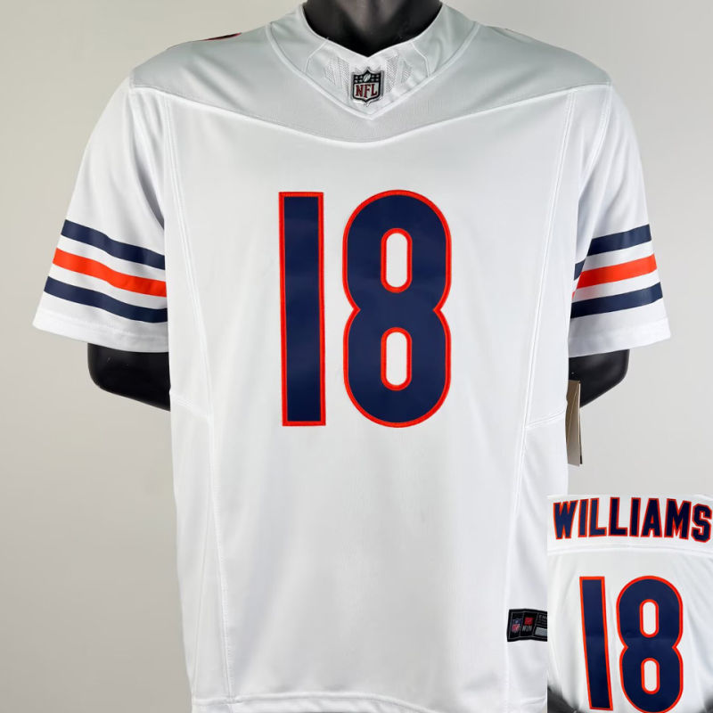 WILLIAMS #18 Men's Chicago Bears NFL Jersey
